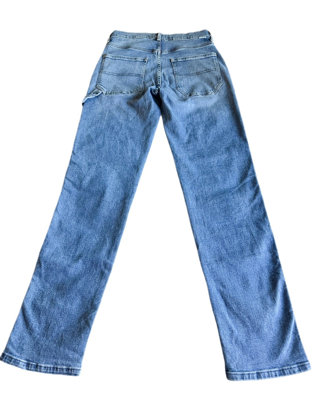 MOTHER High Waisted Utility Straight Leg Jeans So Long Wash Size 27 - Picture 4 of 10